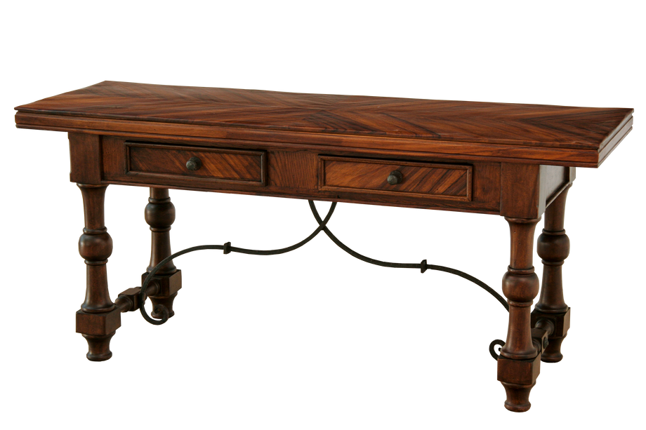 Portofino Herringbone Console Table