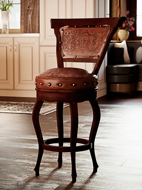 Heritage Barstool with Back Set of