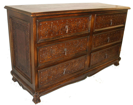 dresser in spanish San Felipe Spanish Style Dresser, Farmhouse Bedroom