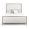 Wesley Allen Royce Upholstered & Iron Bed