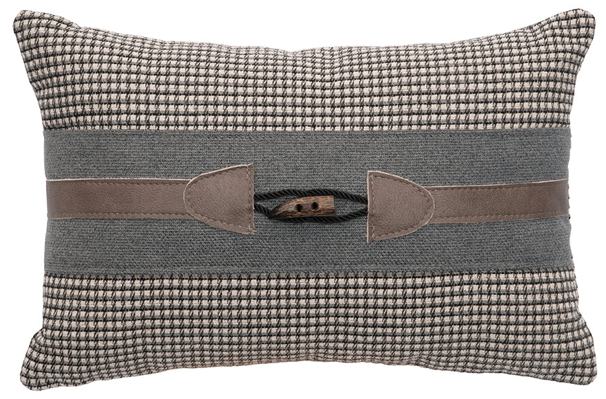 Wooded River Bluestone Pillow 12x18 Western Passion