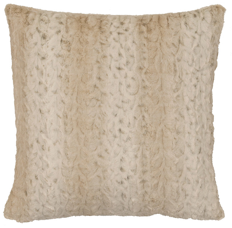 Wooded River Pearl Leopard Cuddle Fur Euro Sham – Western Passion