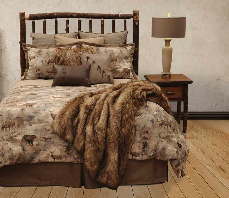 Wooded river bedding deals