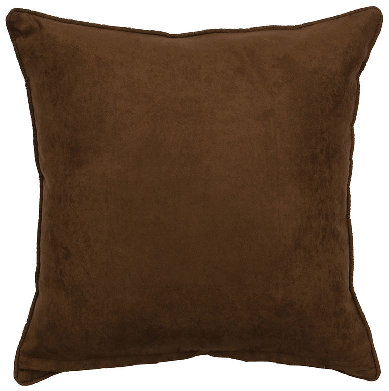 Wooded River Embossed Leather Pillow 252 – Western Passion