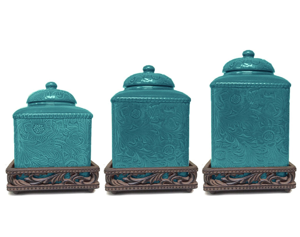 Turquoise Western Kitchen Accessories